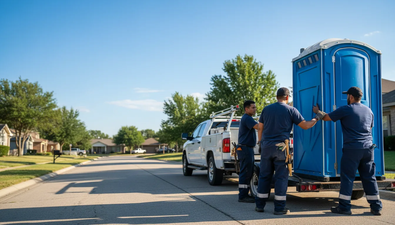 Portable Toilet Rental in Rising Star, TX near me